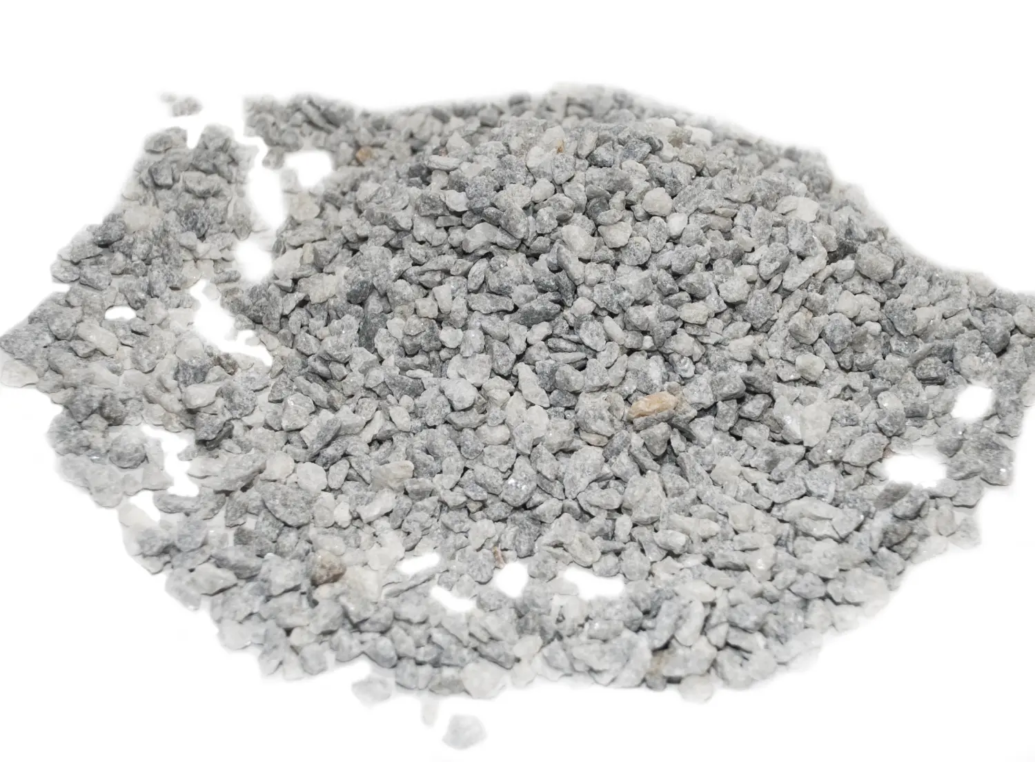 Щебень мраморный серый,  2-5 мм, 10 кг