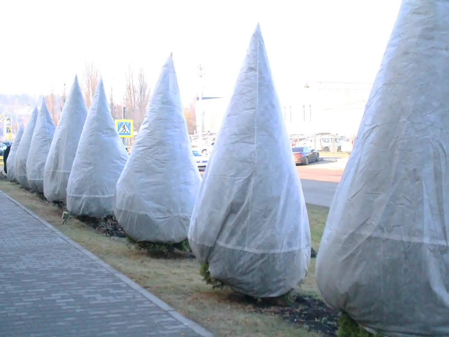 Защитный чехол для укрытия растений УФ, h 2,0 м, 1 шт/уп