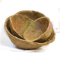 Вкладыши из натурального кокосового волокна для кашпо