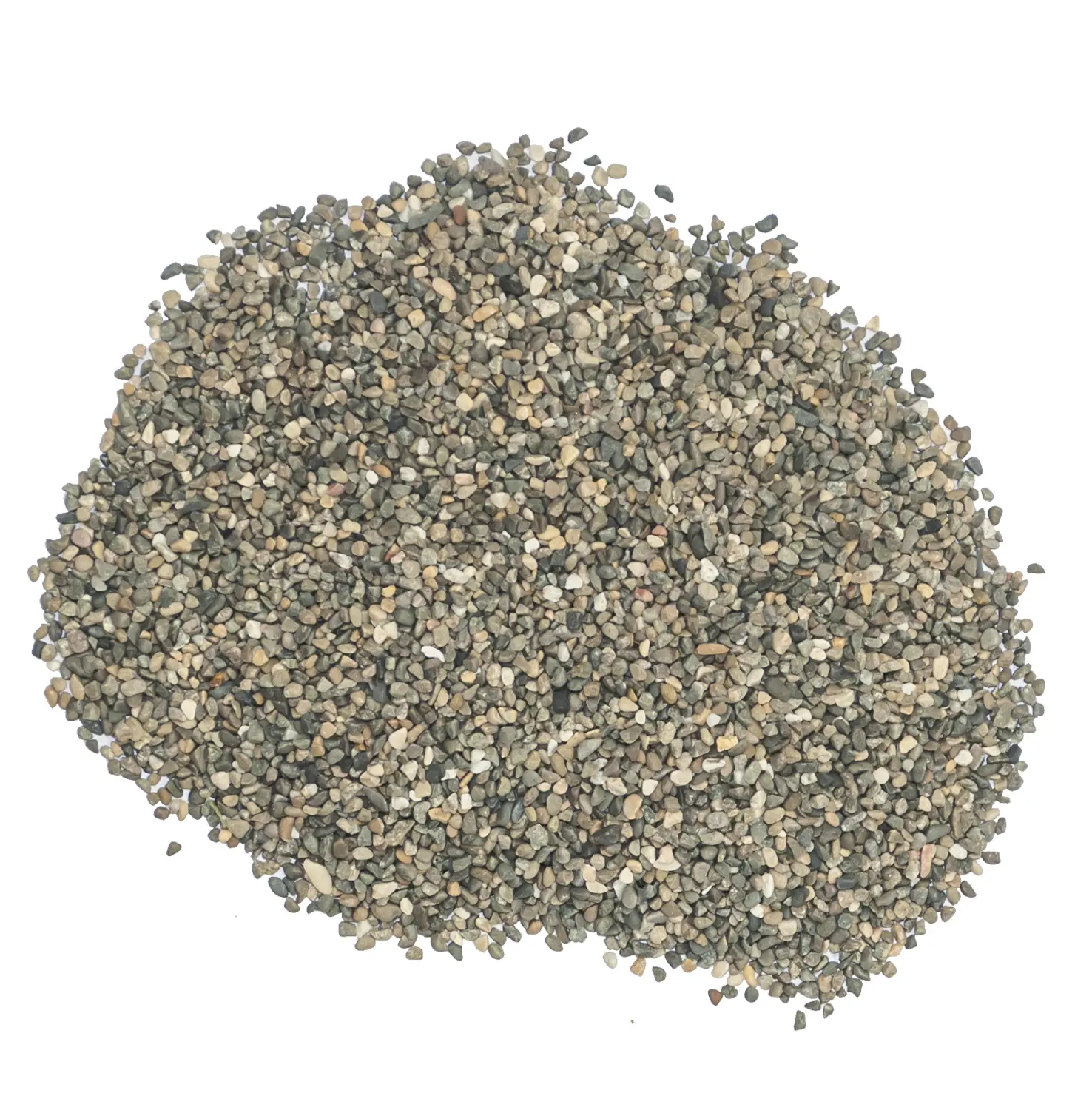 Галька темная, №0, 0,8-3 мм, ~30! кг 