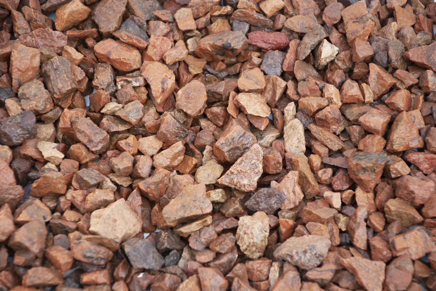 Каменная крошка Фельзит терракотовый, 5-20 мм, 10 кг