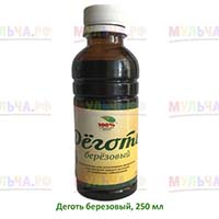 Березовый деготь - эффективное натуральное средство для борьбы с садовыми вредителями