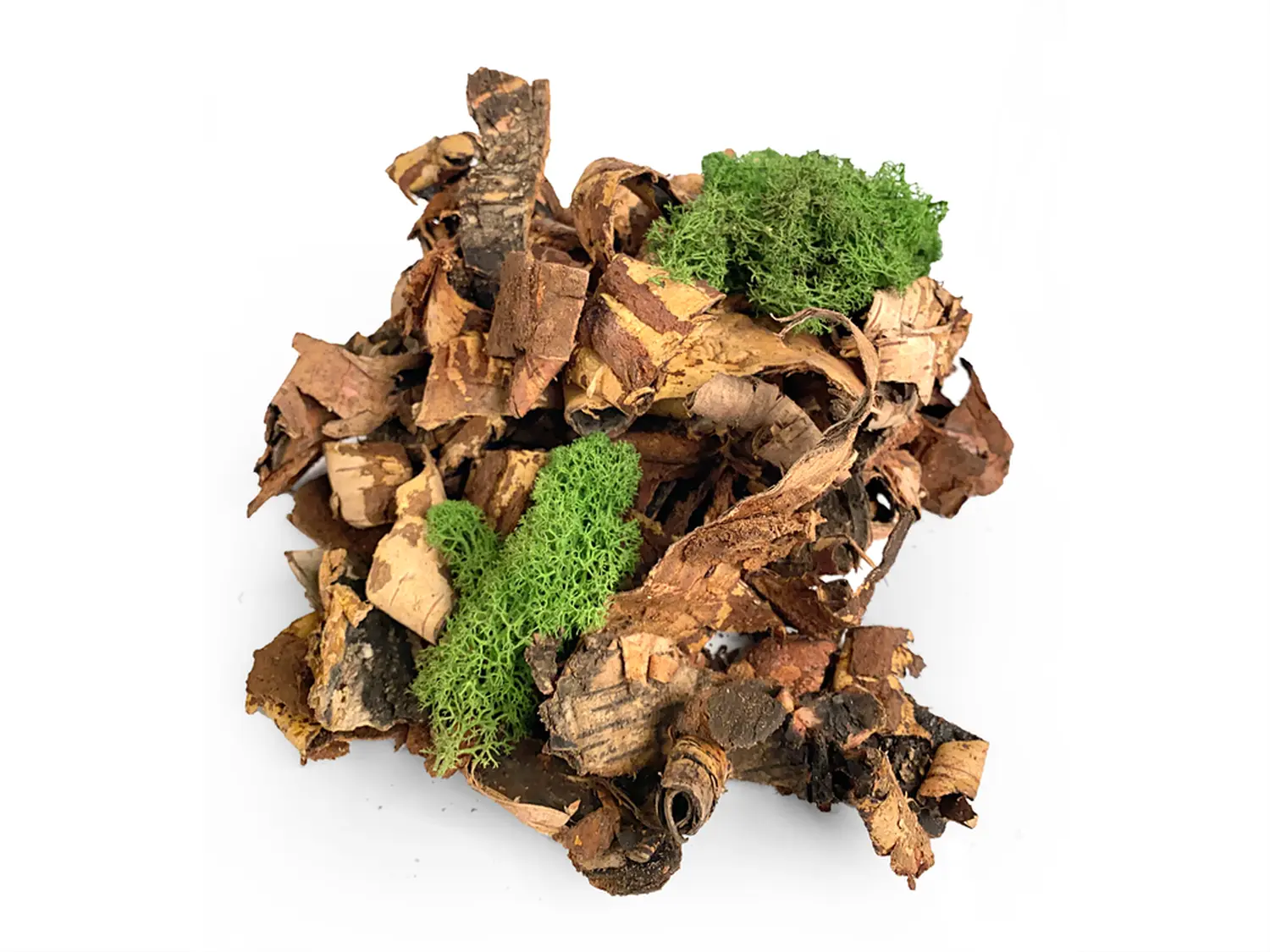 Кора лиственных пород (береза, осина) 4-10 см, 60 л