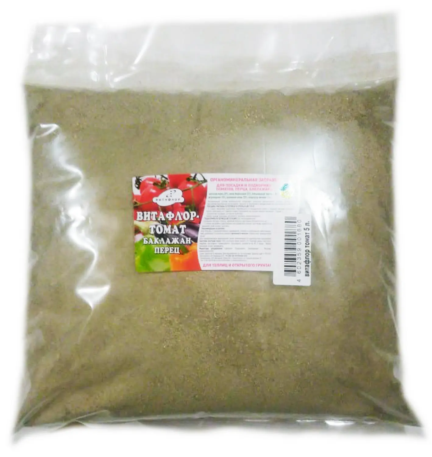 Витафлор - Томат, баклажан, перец ОМУ, 5 л/пак