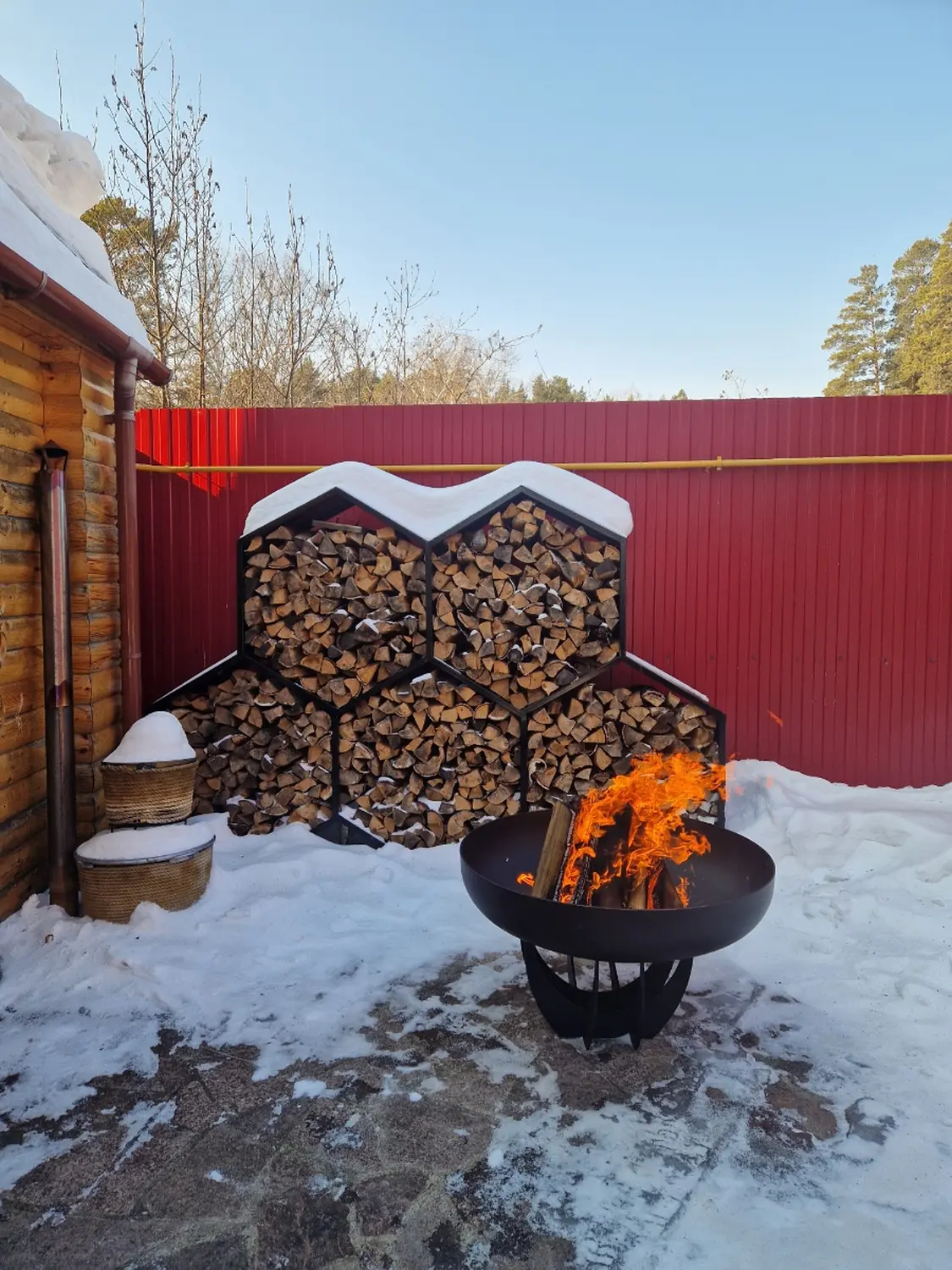 Костровая чаша «Глубокая SOLID» 1000 мм