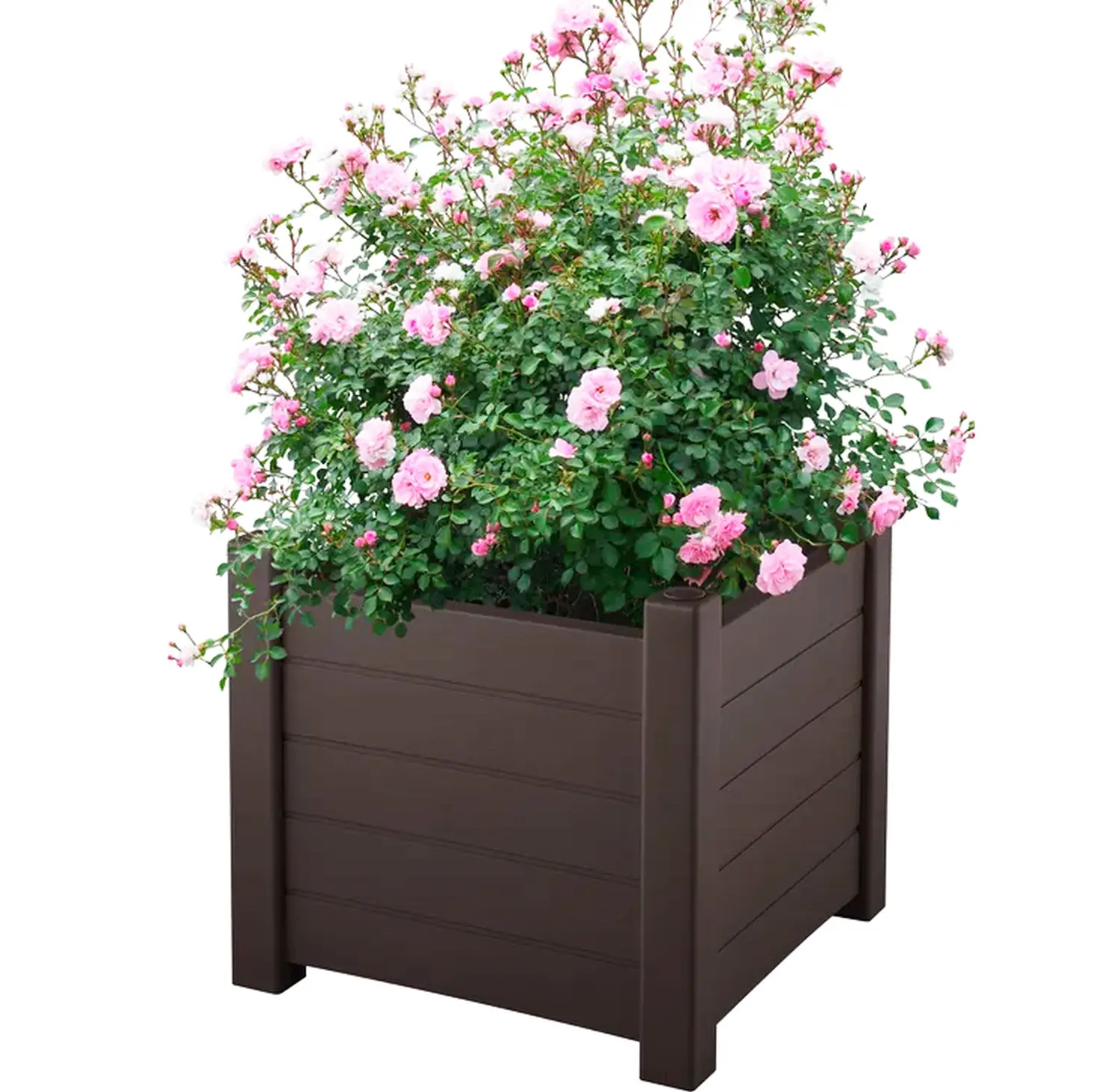 Кашпо Монро, 53 x 53 x 47 см, шоколад