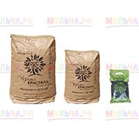 Натуральная мульча и декоративная отсыпка Черный кристалл