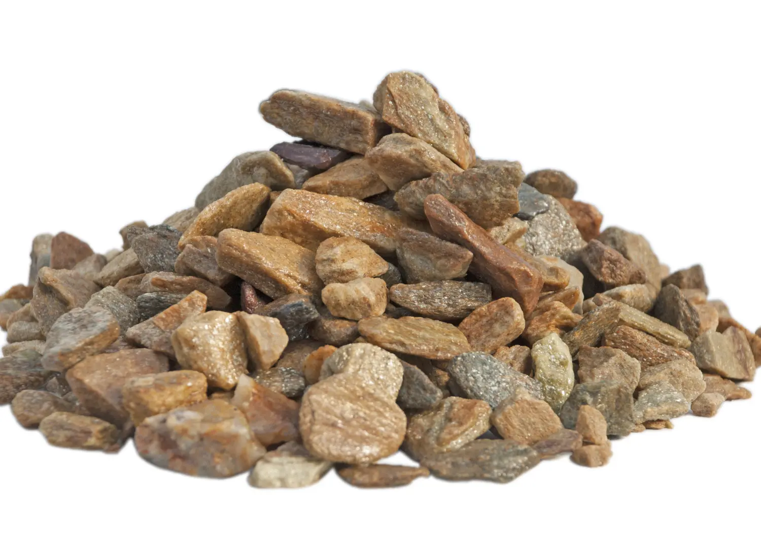 Каменная крошка Златолит желтый, 5-20 мм, 10 кг