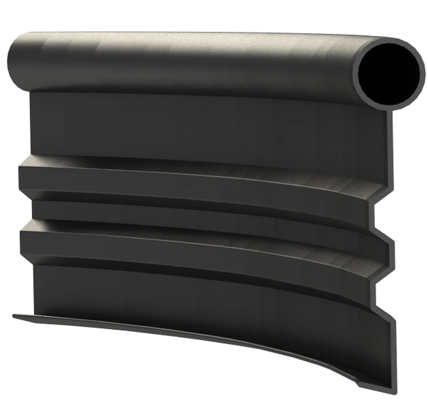 Бордюр КАНТРИ Плюс, черный, 0,125 x 10 м, рул