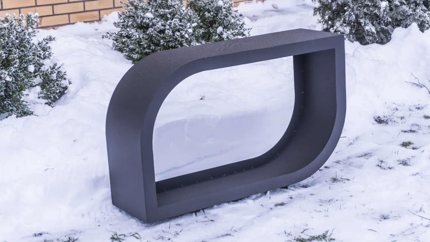 Стационарная дровница “Лепесток”