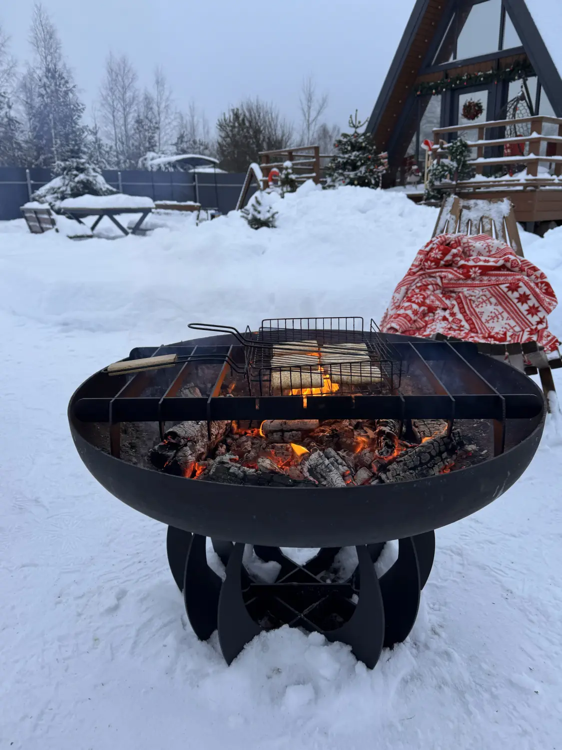 Костровая чаша «Глубокая CLASSIC» 900 мм