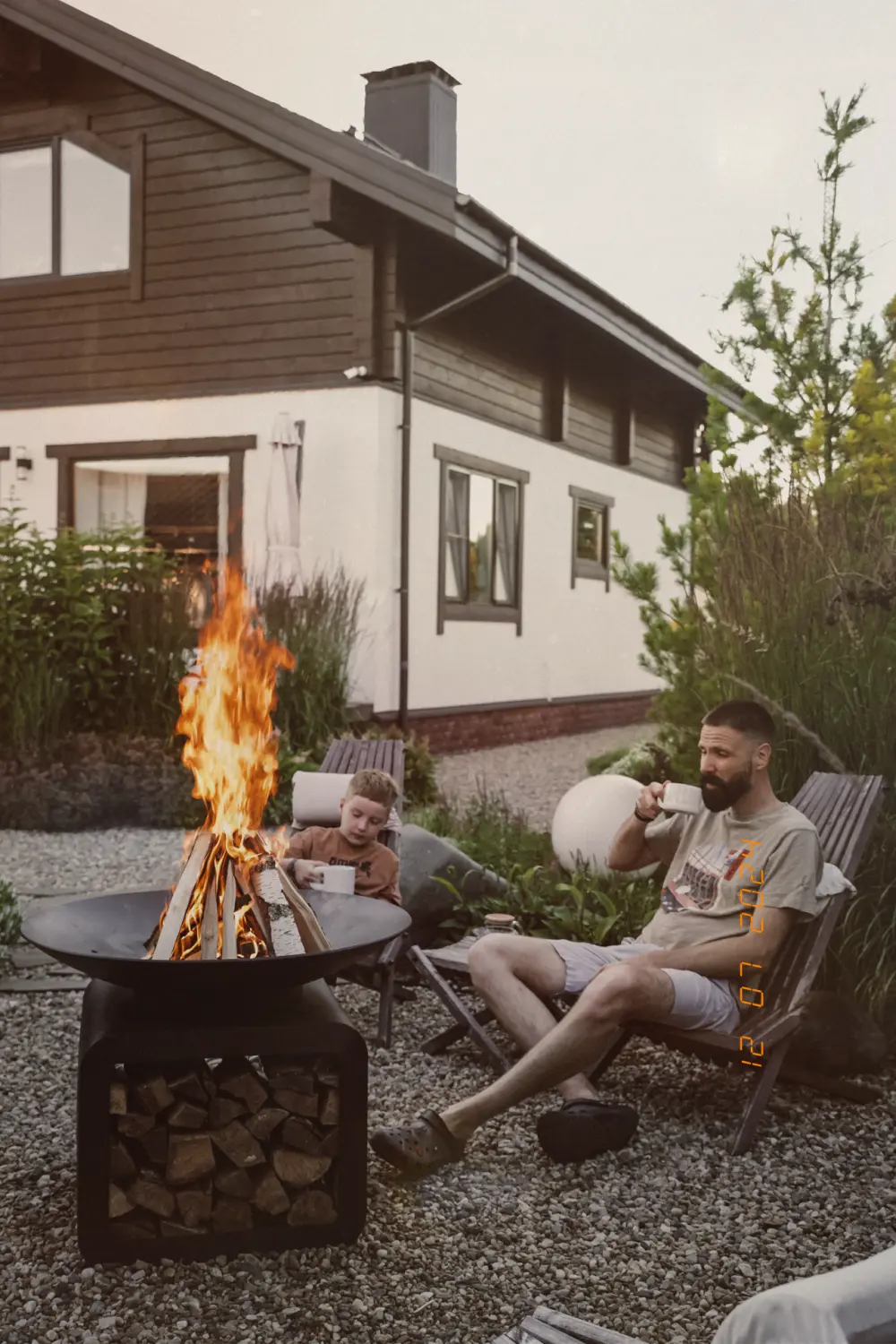 Костровая чаша «Сфера СUBE» 800 мм