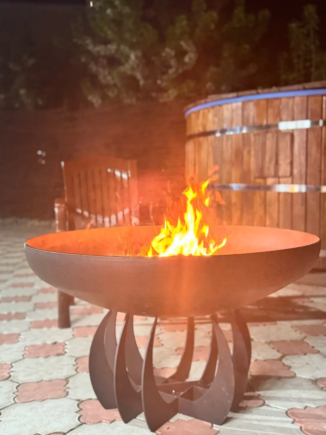 Костровая чаша «Глубокая CLASSIC» 900 мм