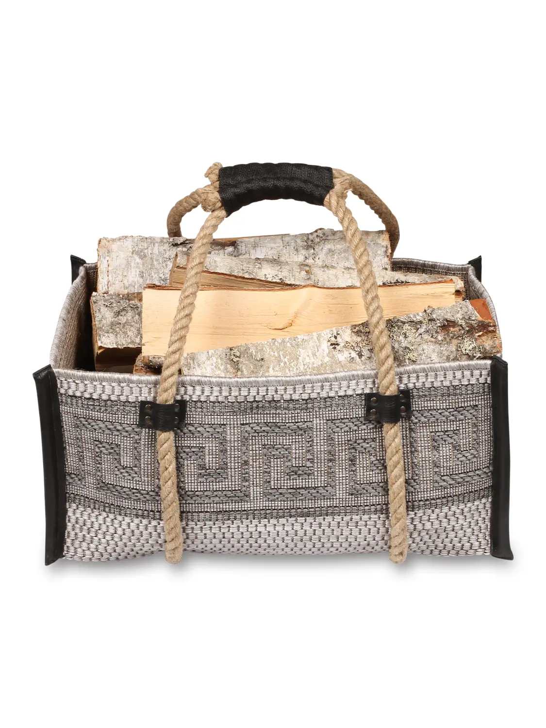 Сумка для дров Царь-сумка "Александр" серая, шт