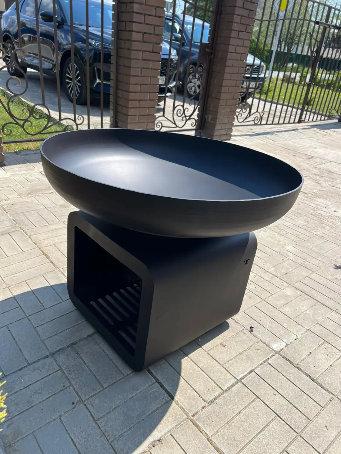 Костровая чаша «Глубокая СUBE» 900 мм