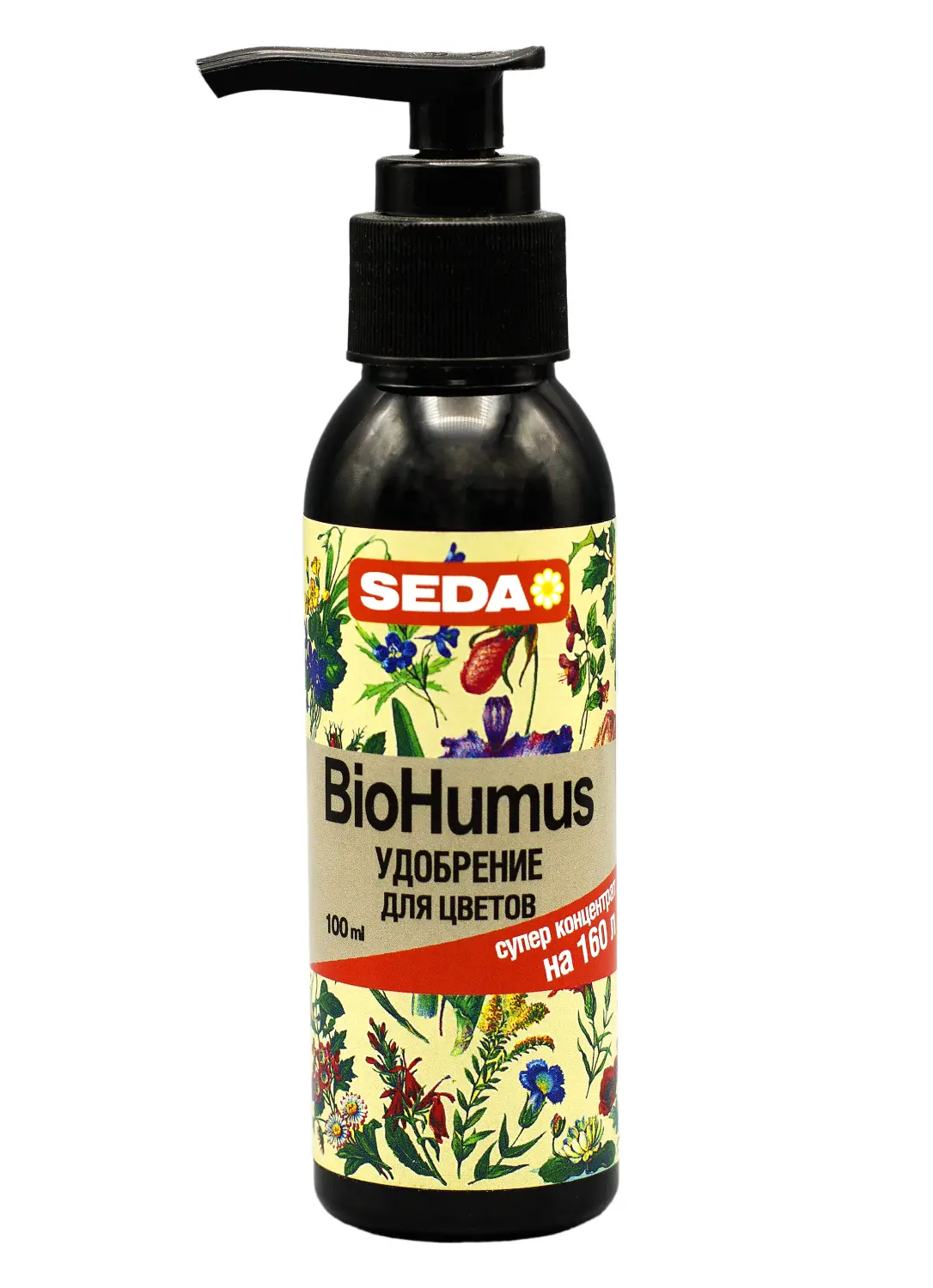 SEDA Biohumus для Цветов суперконцентрат, 85 мл