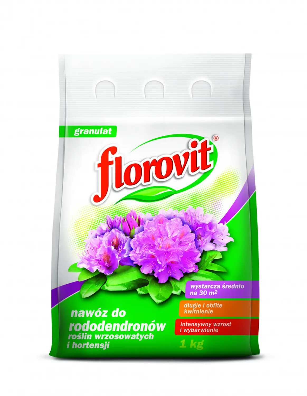 Florovit гранулированный для рододендронов, вересковых растений, гортензий, азалии, пакет 1 кг