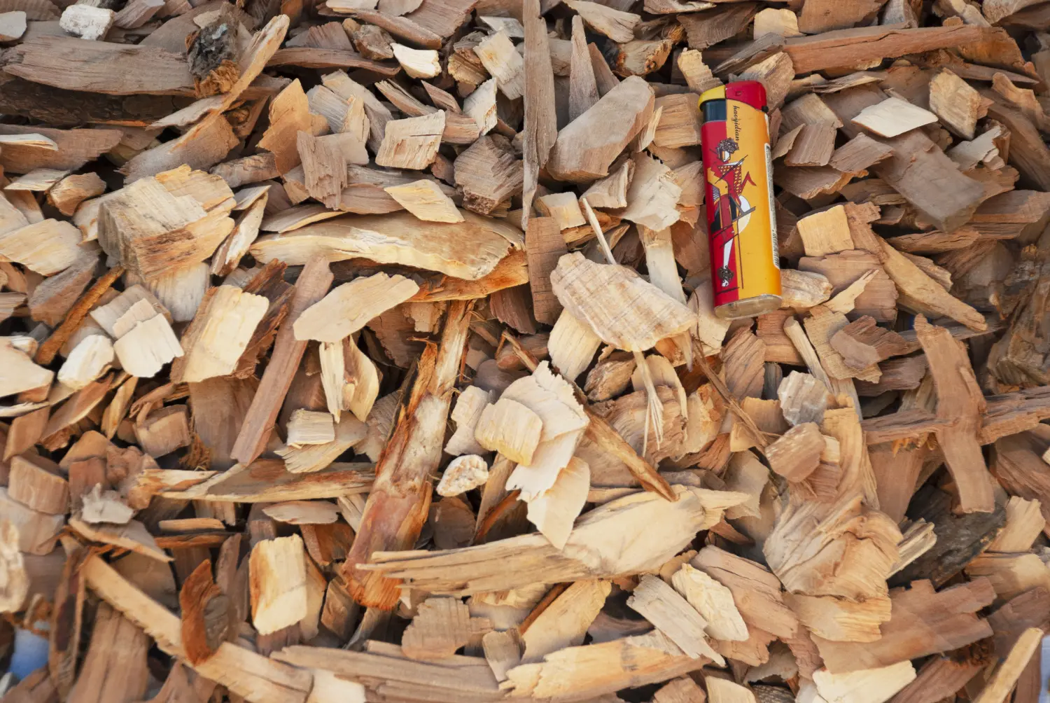 Щепа натуральная, лиственных пород, 60 л 