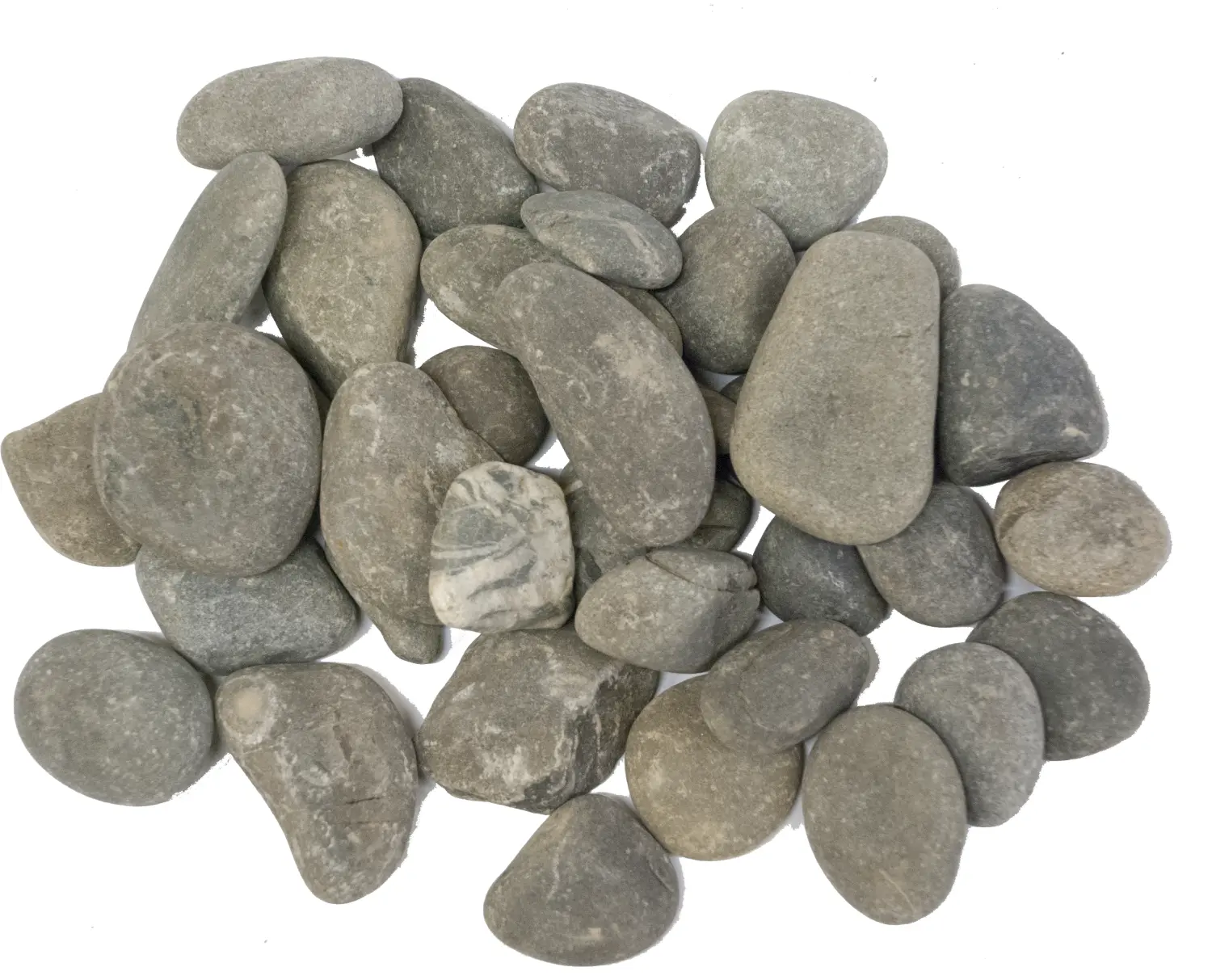 Галька темная, №6, 70-100 мм, ~30! кг 