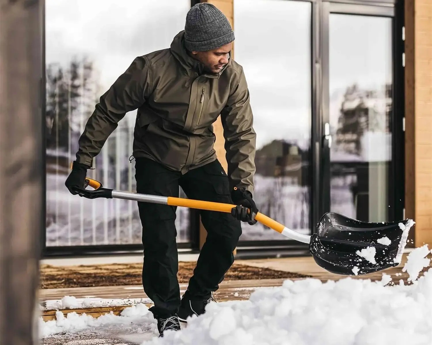 Plantic Скрепер для уборки снега Snow Ergonomic, арт 12009-01, шт