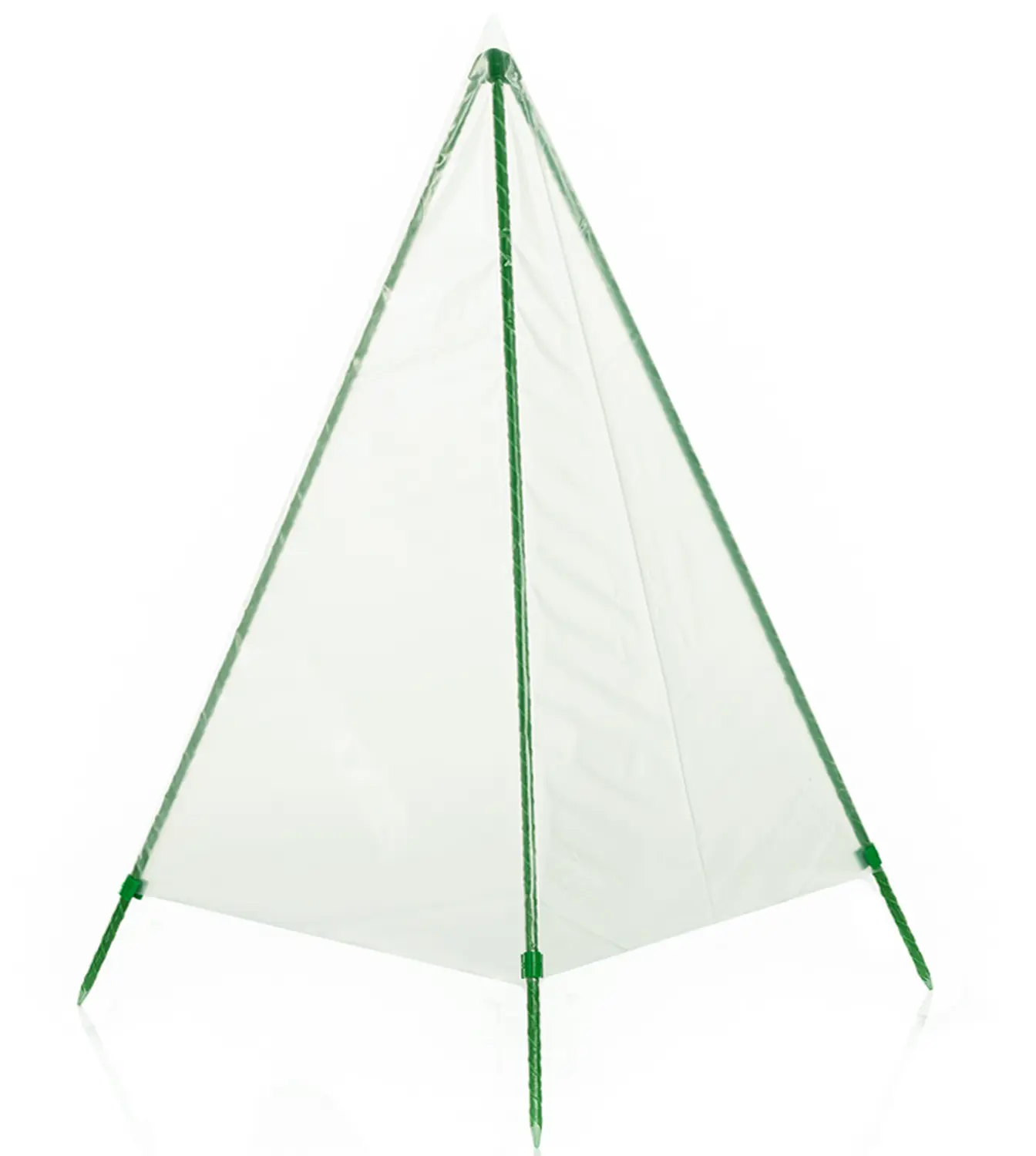 Укрытие для растений "Пирамида" (2 чехла + композитный каркас), h 1,0 * 0,75 м, уп