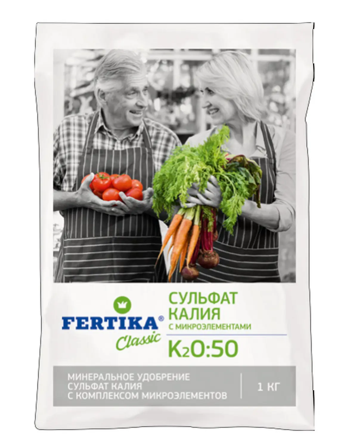 Фертика классическое Сульфат калия (K2SO4-50%), 1 кг