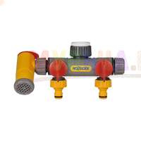 Тройник - разделитель потоков с краном, для создания сложных систем полива
