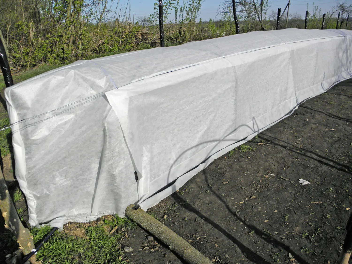 Агротекс тройная защита водонепроницаемый арм. Белый 80, 3,0*100 м, рул