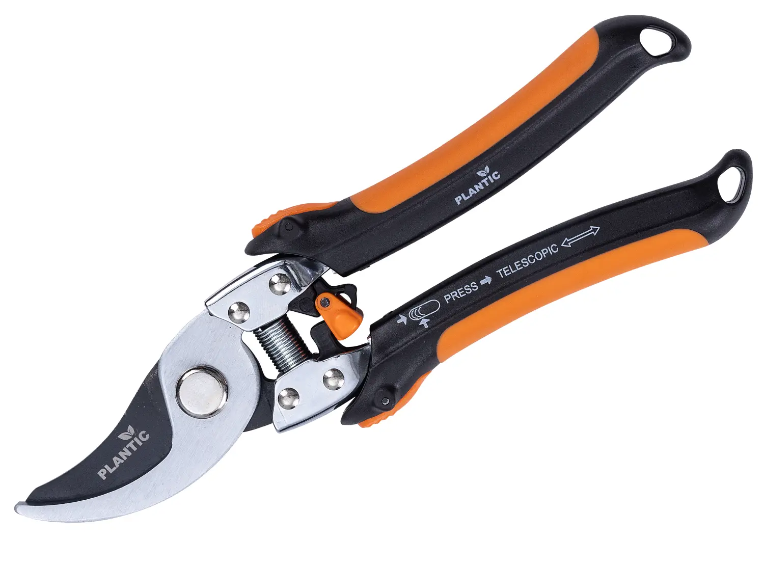 Plantic Секатор плоскостной телескопический 2 в 1 Pro86, арт 35386-01, шт