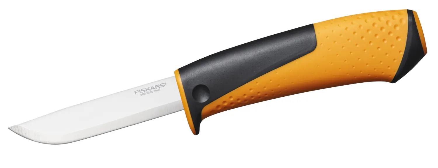 Fiskars, Нож универсальный с точилкой, арт 1023618