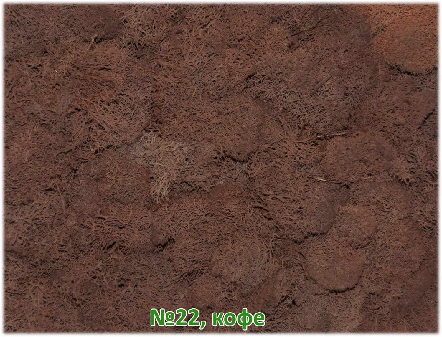 Мох стабилизированный №22 кофе, 30*40 см, пак