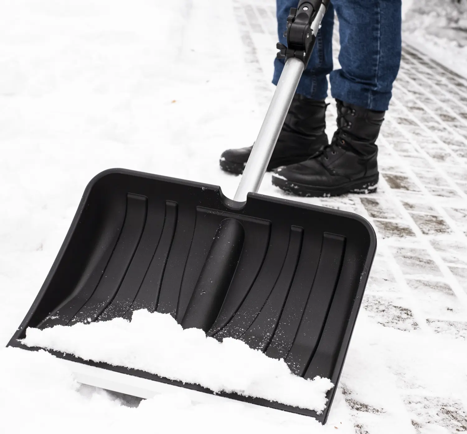 Plantic Лопата для уборки снега сборная Pro, арт 22281-01, шт