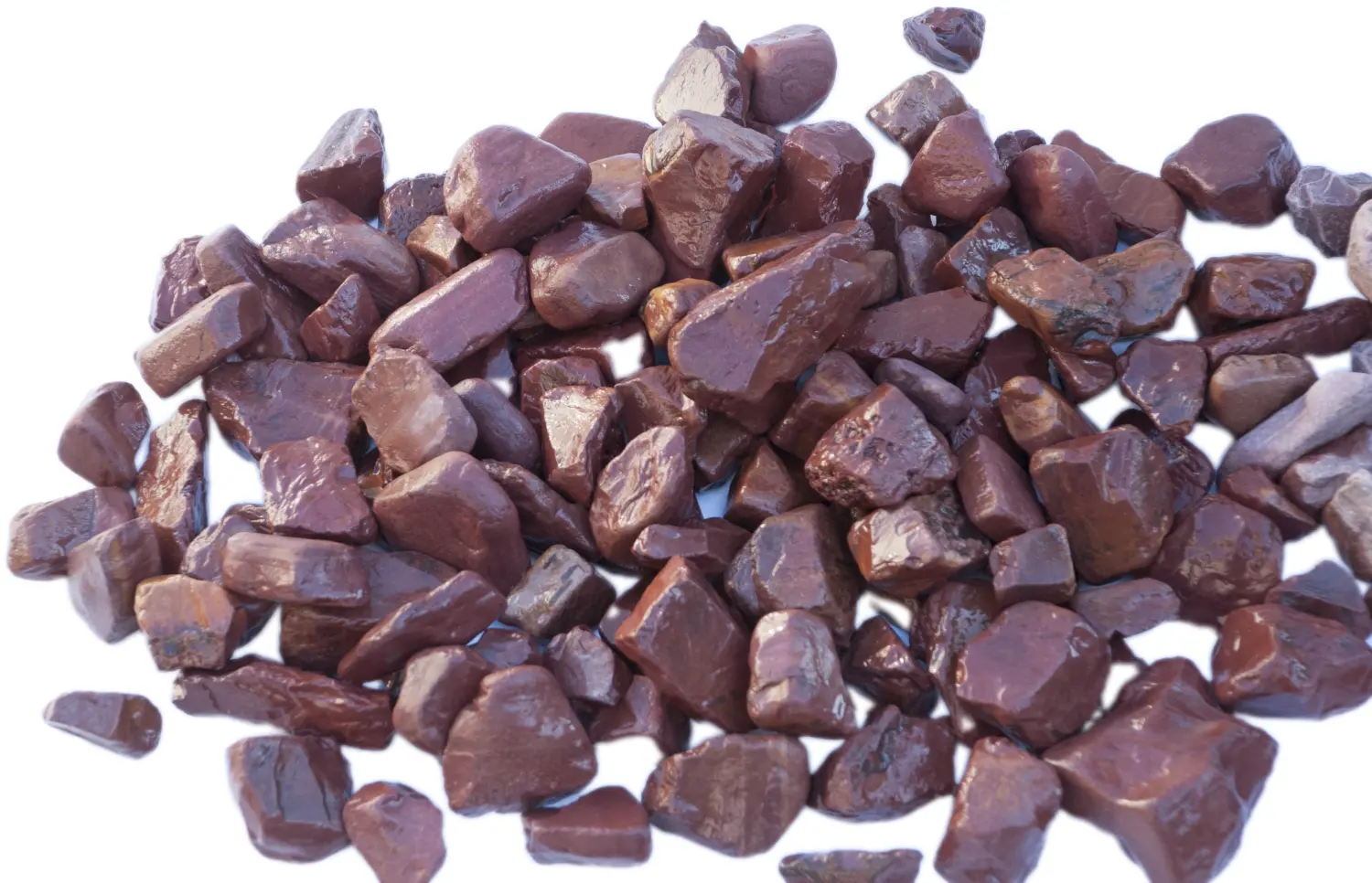 Каменная крошка Яшма бордовая ГАЛТОВАННАЯ, 20-40 мм, 10 кг