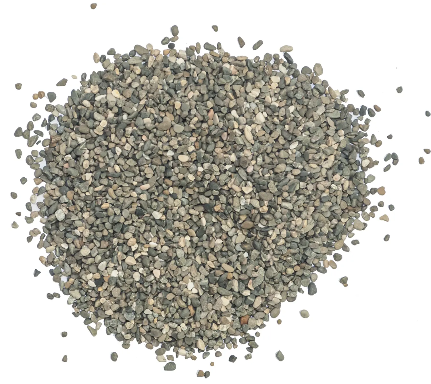 Галька темная, №1, 3-5 мм, ~30! кг 