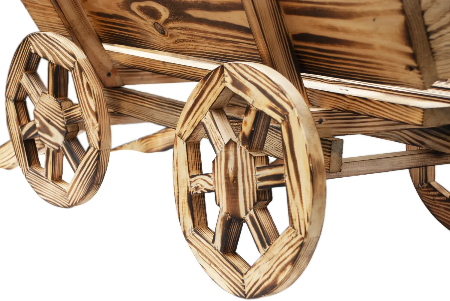 Садовая миниатюра "Тележка"