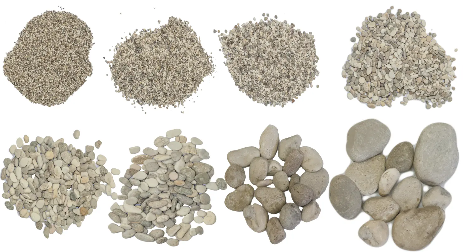 Галька светлая, №2, 5-10 мм, ~30! кг 