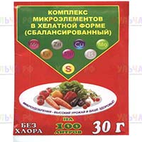 Универсальный сбалансированный комплекс микроэлементов для сада и дачи
