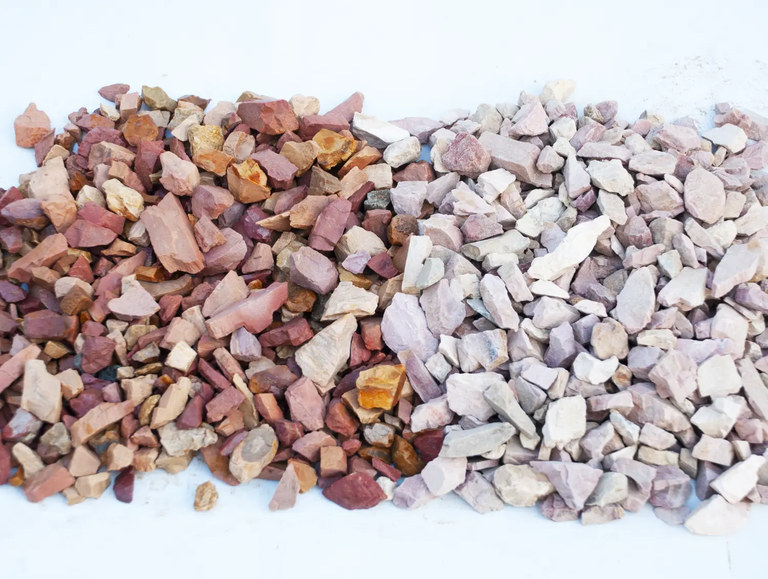 Каменная крошка Фельзит кремневый(желто-розовый), 5-20 мм, 10 кг