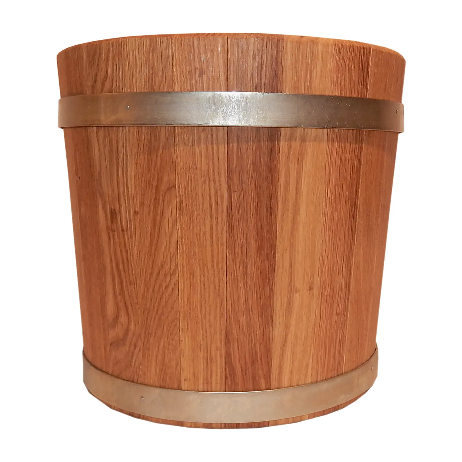 Кашпо круглое из дуба (h40, Ø45 см), 41 л 