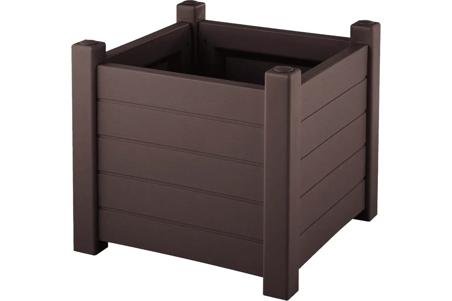 Кашпо Монро, 53 x 53 x 47 см, шоколад