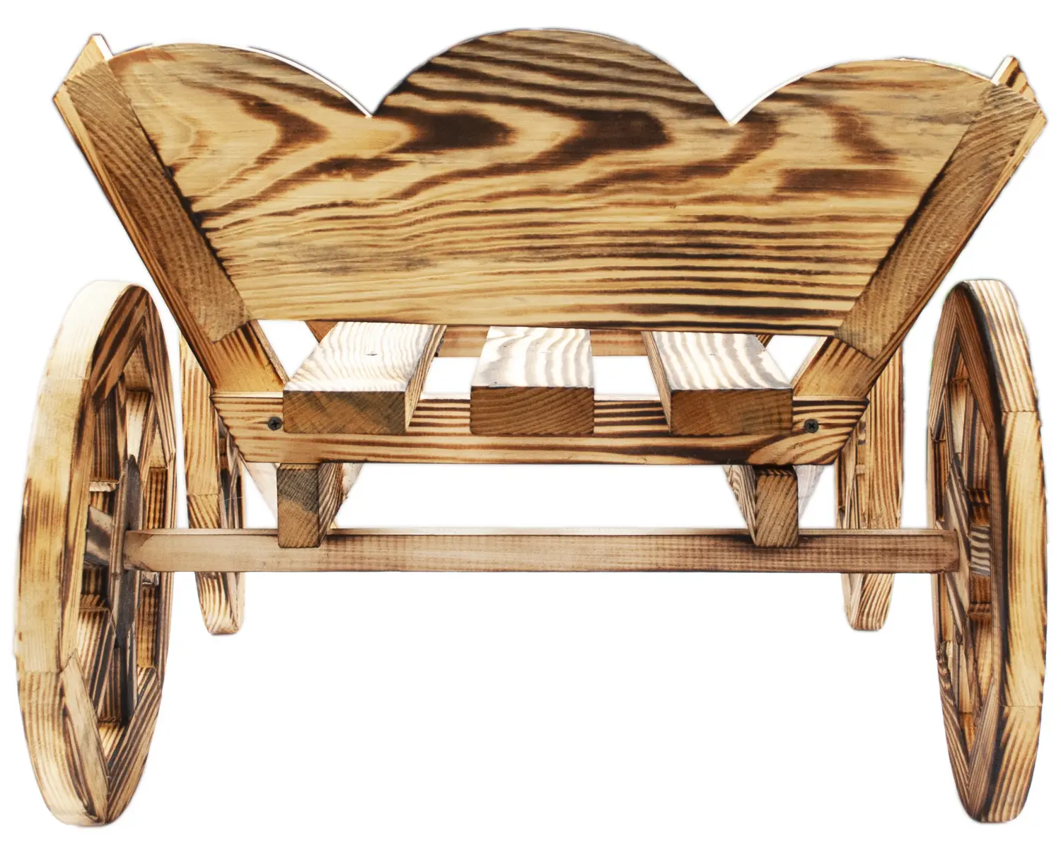 Садовая миниатюра "Тележка"