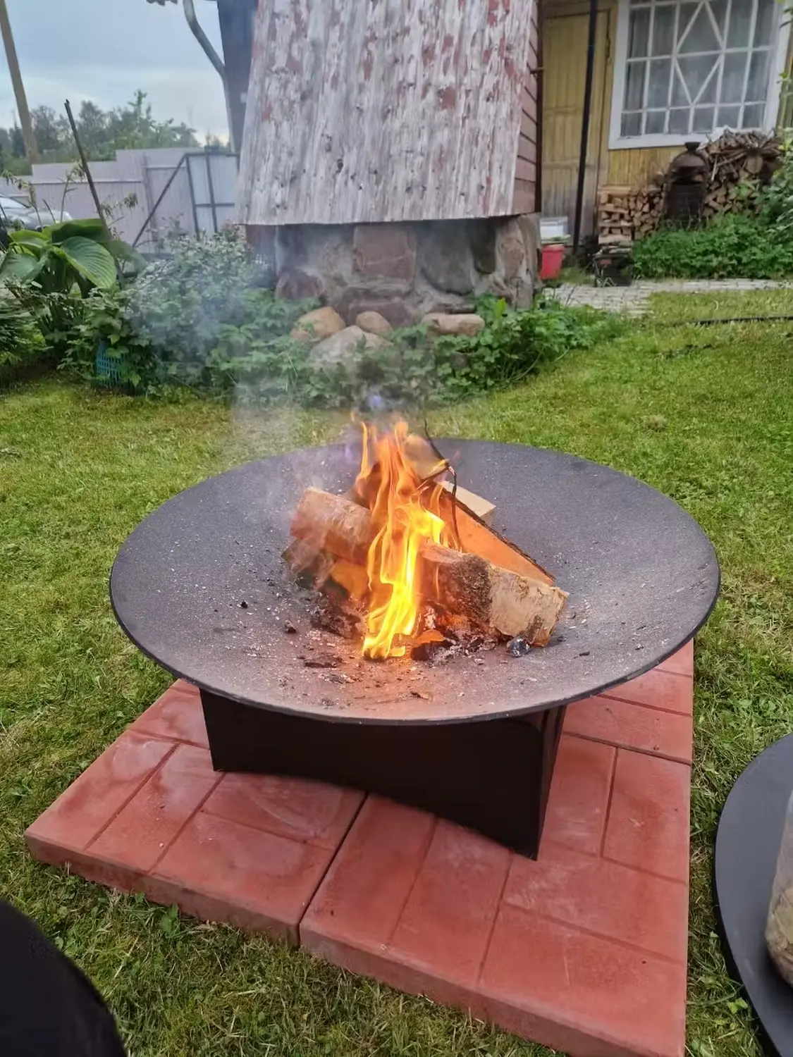 Костровая чаша «Cфера BOX» 800 мм