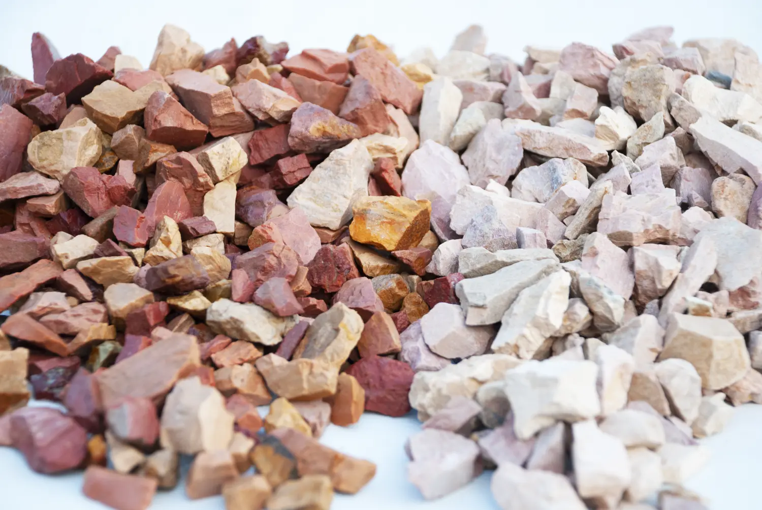 Каменная крошка Фельзит кремневый(желто-розовый), 5-20 мм, 10 кг