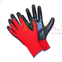 Удобные перчатки с нитриловым покрытием для садовых и хозяйственных работ