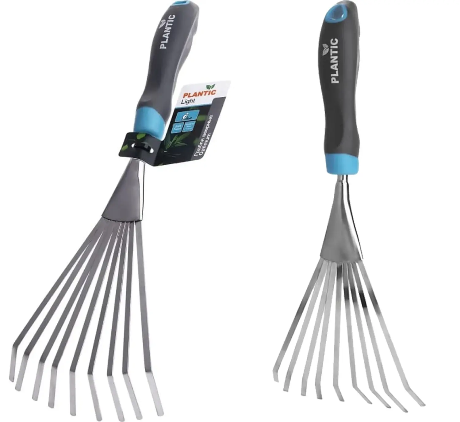 Plantic Грабли веерные light Optimum, арт 26263-01, шт