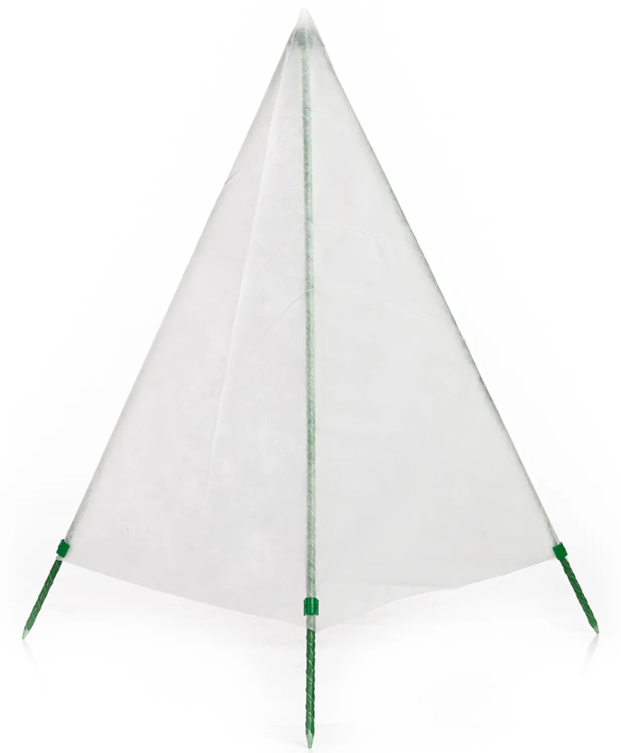 Укрытие для растений "Пирамида" (2 чехла + композитный каркас), h 1,0 * 0,75 м, уп