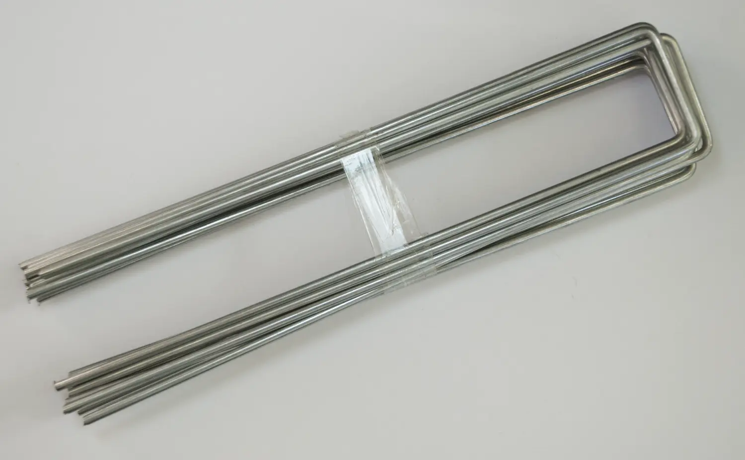 Скобы-колышки П-образные для крепления агротекстиля, сталь, 10 шт/уп