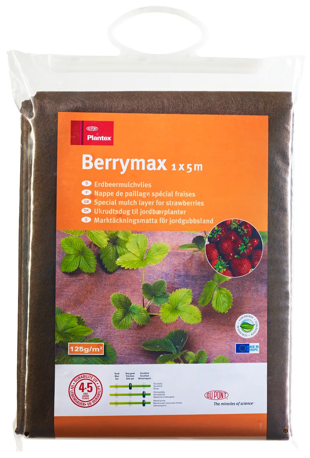 Мембрана для клубники Plantex® Berrymax 125 г/м², 1 x 3 м, уп