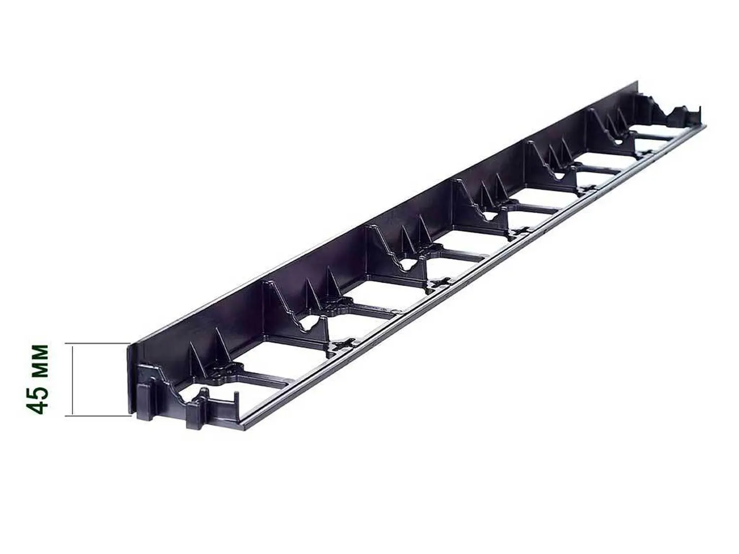 Бордюр секциями ГеоПластБорд, черный, 0,045 x 1 м, шт