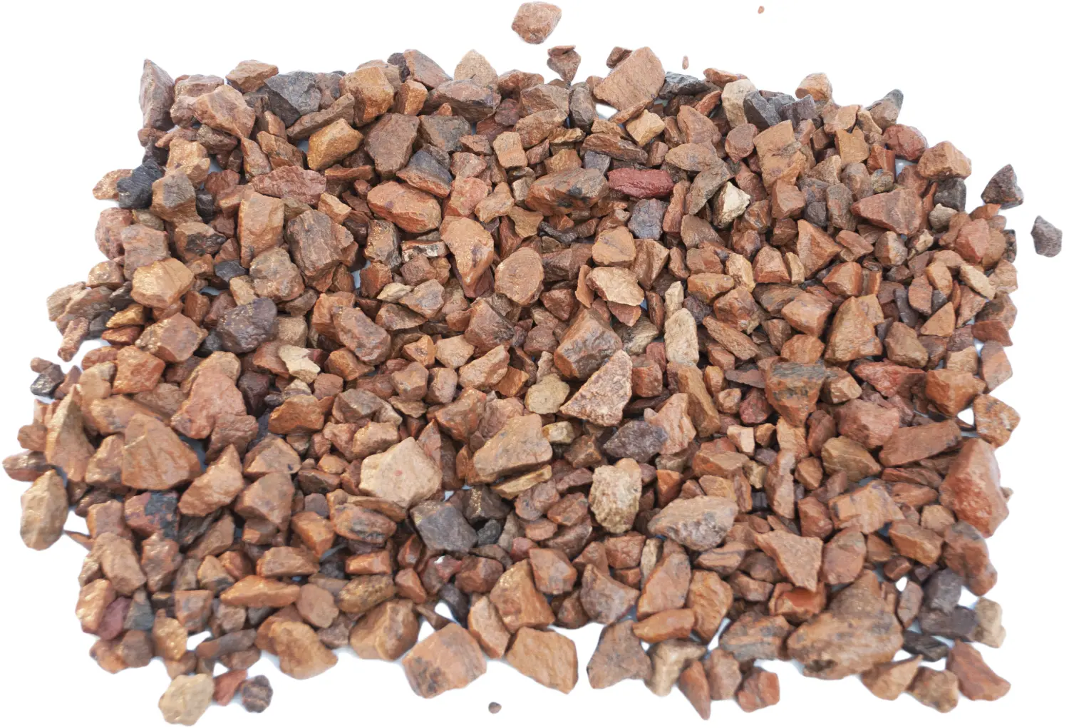 Каменная крошка Фельзит терракотовый, 5-20 мм, 10 кг